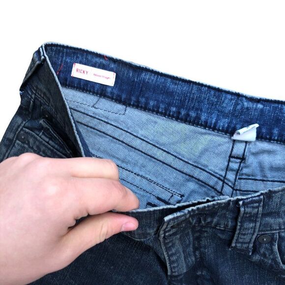 Brand New True Religion Jeans Size 36 RICKY FLAP T Blue - Picture 9 of 9